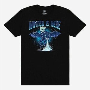 Funko Black Tee with Blue Graphic
